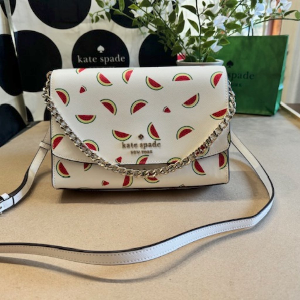 Kate Spade New York Carson Watermelon Print Convertible Shoulder Crossbody Purse